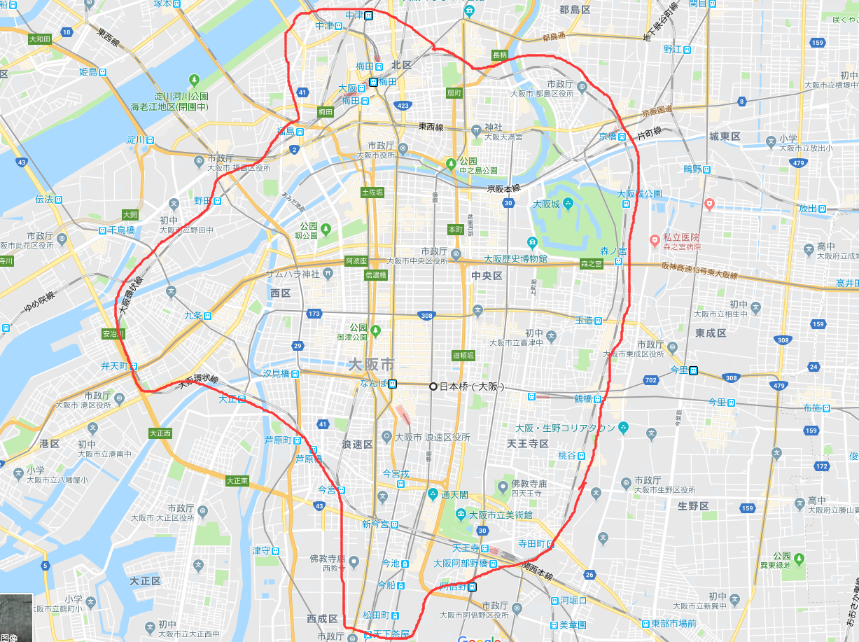 大阪地图